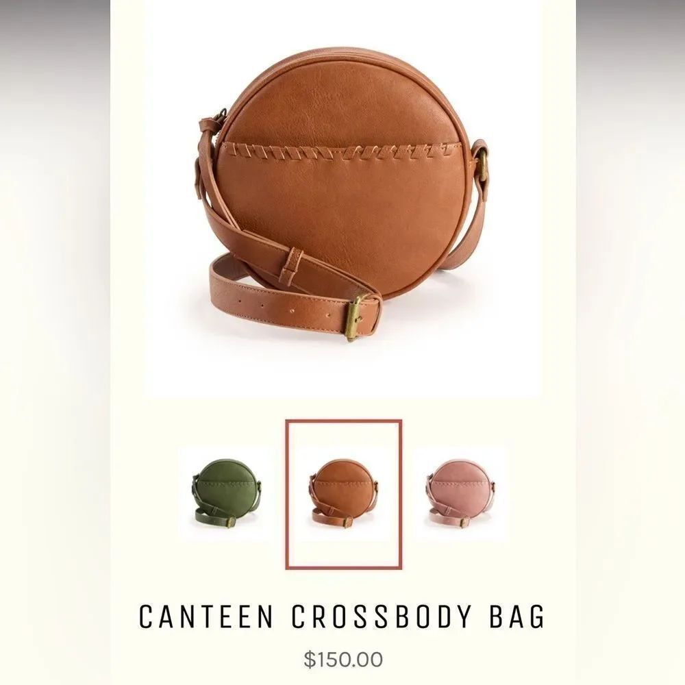 Brown Sonoma $150 Canteen Crossbody Bag